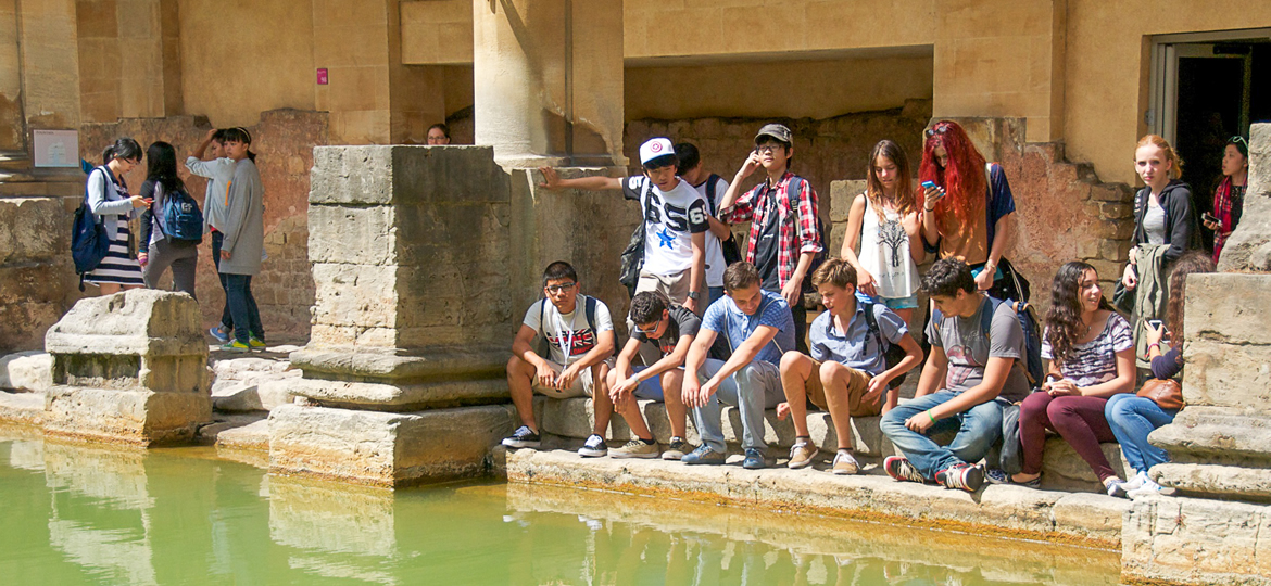 Roman baths in Bath