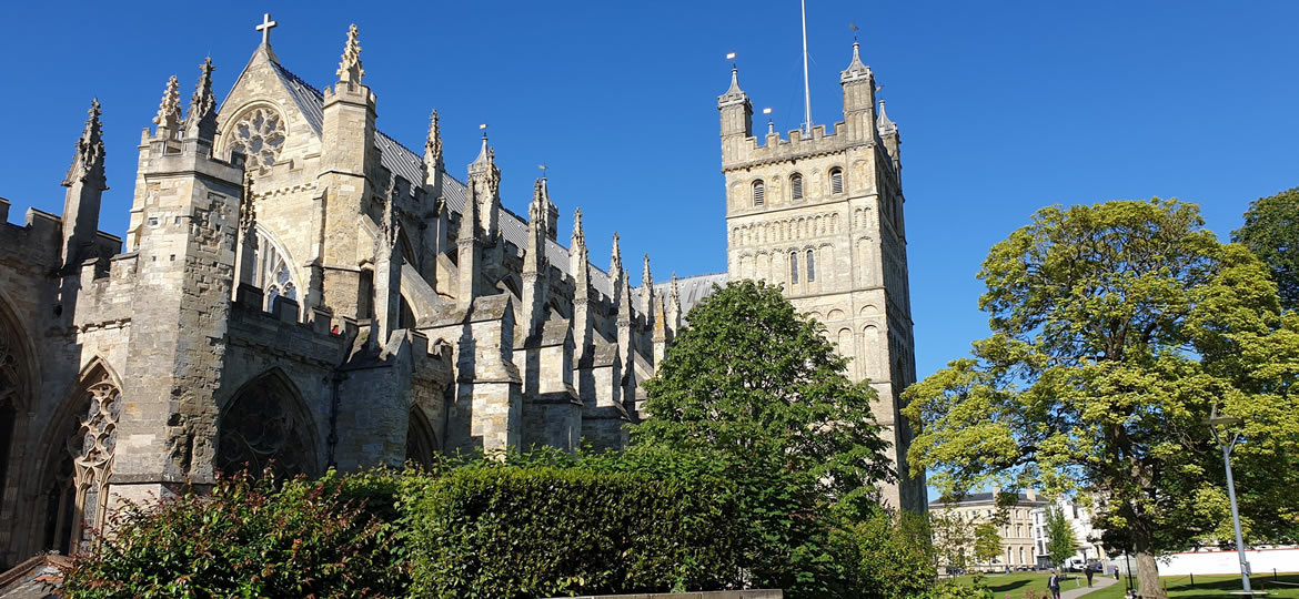 Exeter Cathedral Is Close To Our School