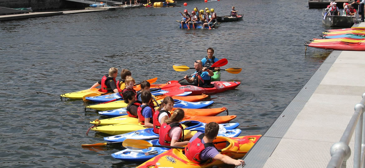 Kayaking on the Exe River